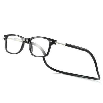 Chic und Stil | Lunettes de lecture anti-perte et anti-lumière bleue suspendues au cou magnetiques
