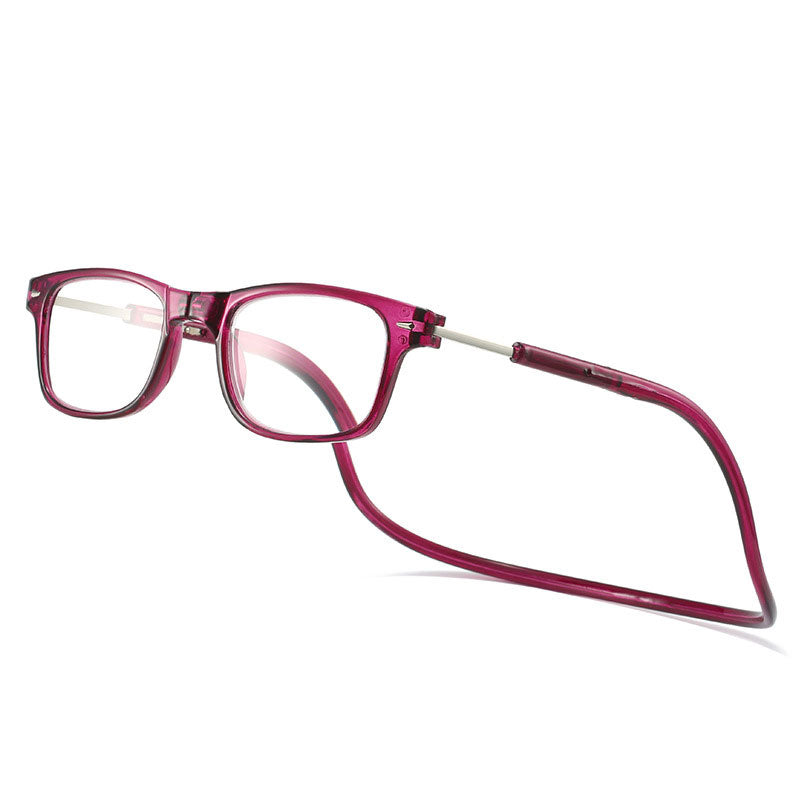 Chic und Stil | Lunettes de lecture anti-perte et anti-lumière bleue suspendues au cou magnetiques
