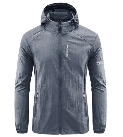 Chic und Stil | Ultralight Wind and Sun Resistant Hooded Summer Jacket Men