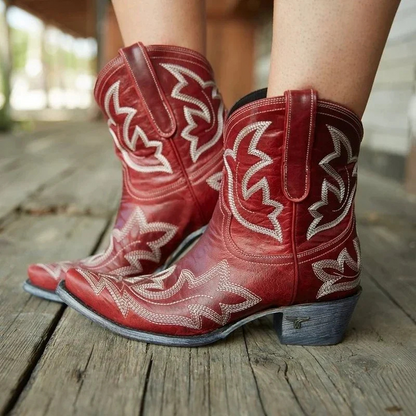 Chic und Stil | Women's Western Cowboy Boots Brown