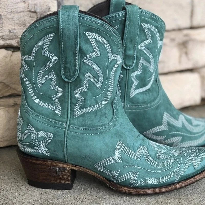 Chic und Stil | Women's Western Cowboy Boots Brown