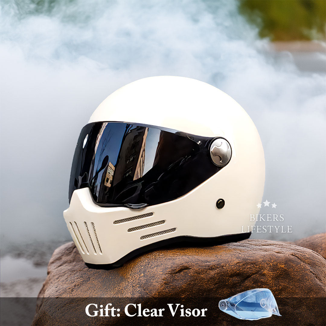Casque de Moto Intégral - Homologué DOT et ECE - ChicUndStil